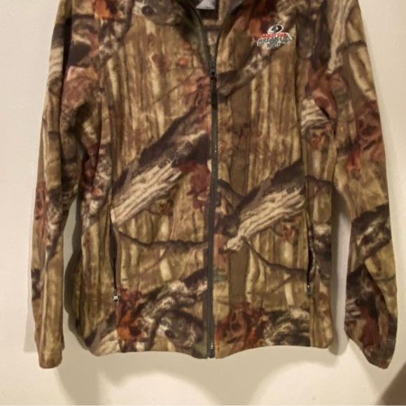 Mossy Oak Break Up Jacket Mens Size Medium Infinity Full Zip Pockets - Picture 8 of 12